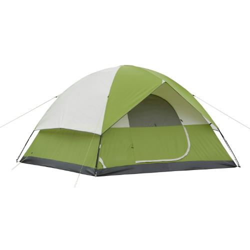 Wildvex Four-Person WeatherShield Dome Tent with Integrated E-Port