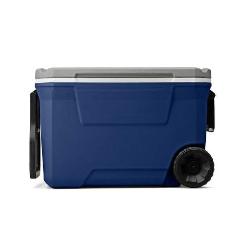 Professional Grade Insulated Hard Sided Rolling Cooler High Capacity Rugged Portable Outdoor Chest