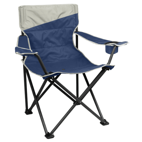 Heavy Duty Oversized Folding Camping Chair Padded Seat Portable Outdoor Support Steel Frame