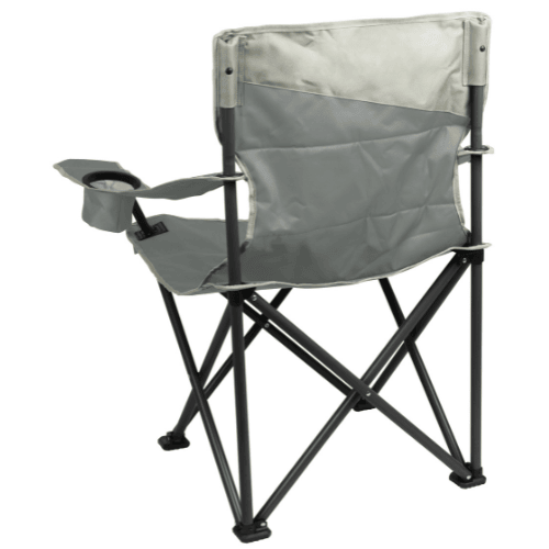 Heavy Duty Oversized Folding Camping Chair Padded Seat Portable Outdoor Support Steel Frame