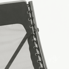 Premium Bungee Suspension High Back Folding Outdoor Seat Portable Breathable Reliable Support Frame