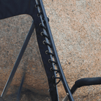 Premium Bungee Suspension High Back Folding Outdoor Seat Portable Breathable Reliable Support Frame