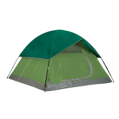 Wildvex Four-Person WeatherShield Dome Tent with Integrated E-Port